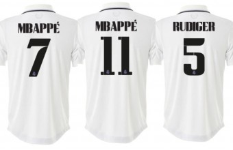 golf lavar Demon Play Así quedan los nombres y dorsales de Mbappé y Rudiger en la nueva camiseta  del Real Madrid | Defensa Central