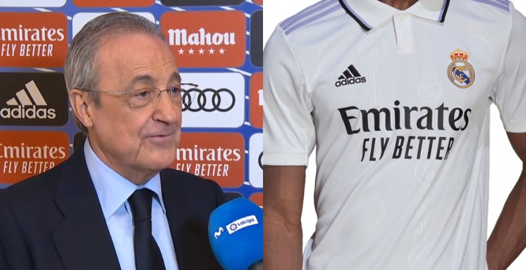 Florentino y camiseta Real Madrid