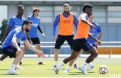 Ancelotti cuenta con todos los futbolistas en el último entrenamiento en Valdebebas