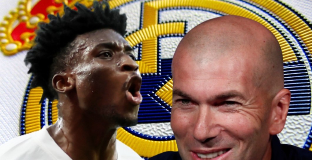 Mohammed Kudus y Zinedine Zidane