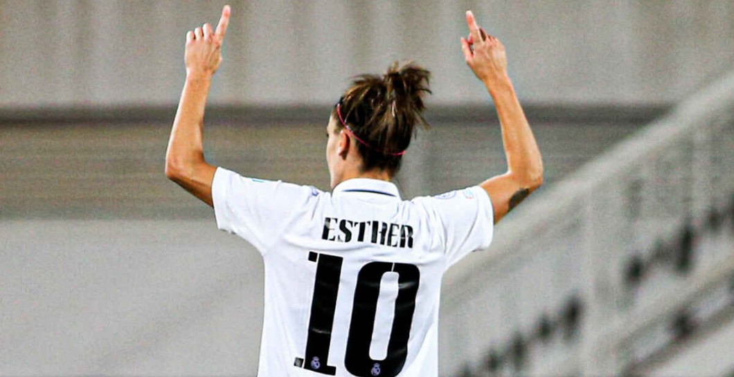 Esther marcó para el Real Madrid 