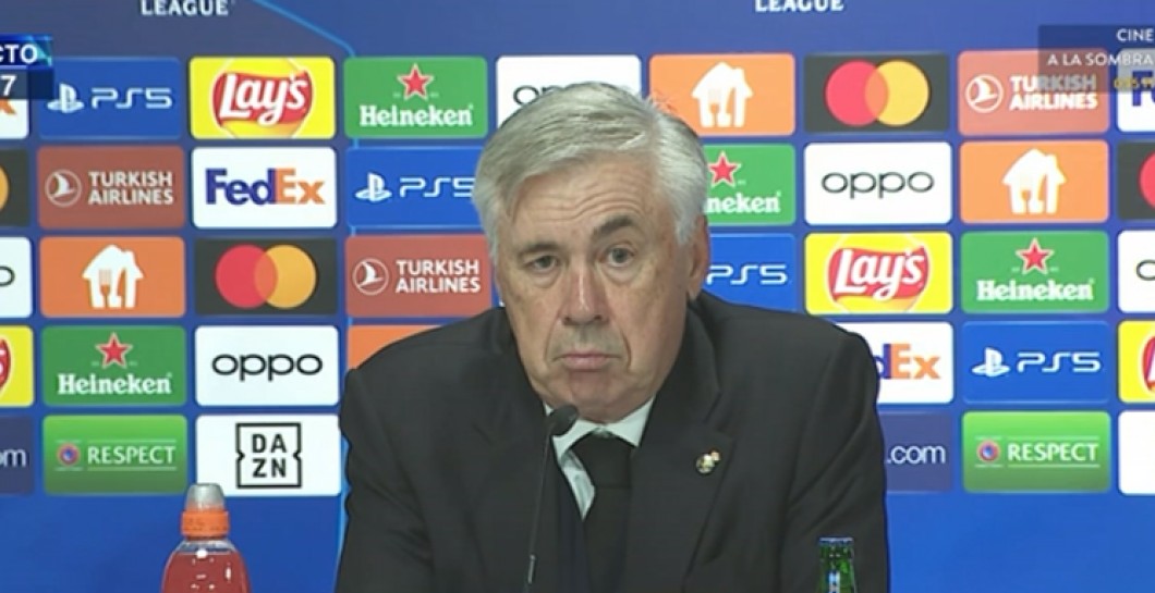Ancelotti en rueda de prensa