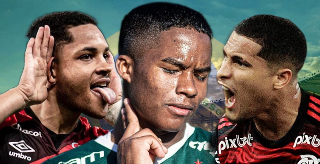 Vitor Roque, Endrick, Joao Gomes