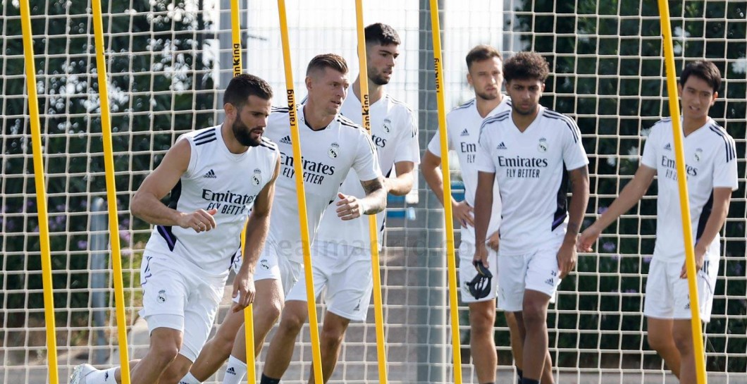 Entrenamiento Real Madrid