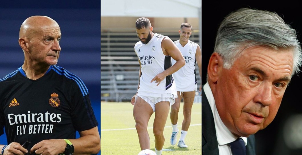 Pintus, Benzema y Ancelotti