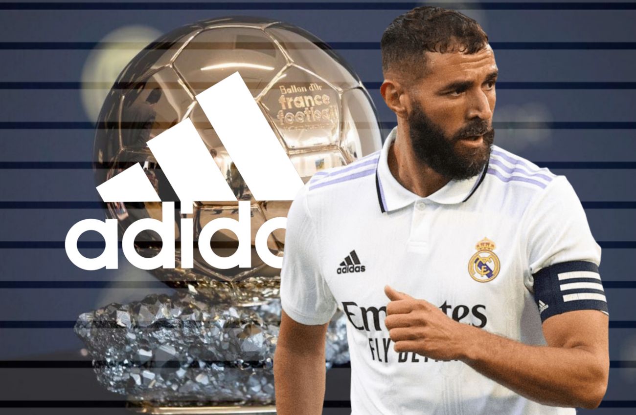 En Adidas preparan el camino: ven Benzema ganando el Balón de Defensa Central