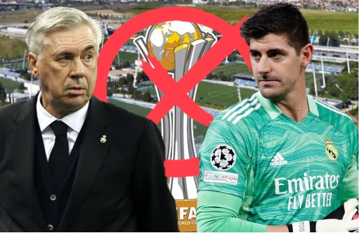 Courtois ha dejado todo hablado con Ancelotti acerca del Mundial de Clubes