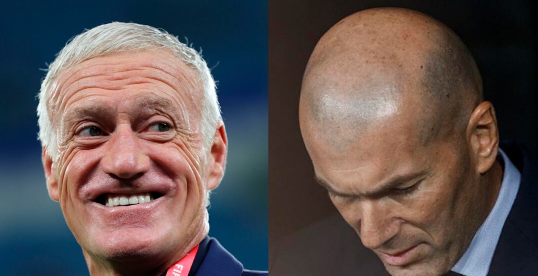 Deschamps y Zidane