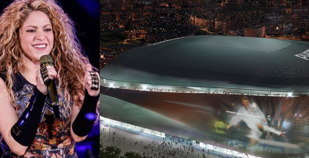 Shakira y el Bernabéu 