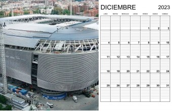 Bernabéu y calendario de diciembre