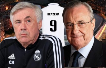 Ancelotti y Florentino ya tienen su '9'