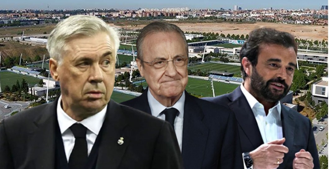 Ancelotti, JAS y Florentino