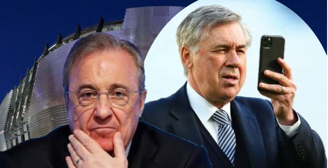 Ancelotti recibió una llamada que no prosperó con Florentino Pérez