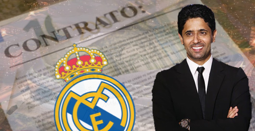 Nasser Al-Khelaïfi se 'destapa' como un trabajador más del Real Madrid