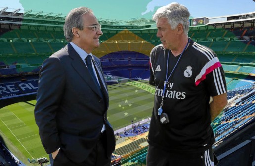 Ancelotti y Florentino Pérez, un acuerdo sobre su futuro
