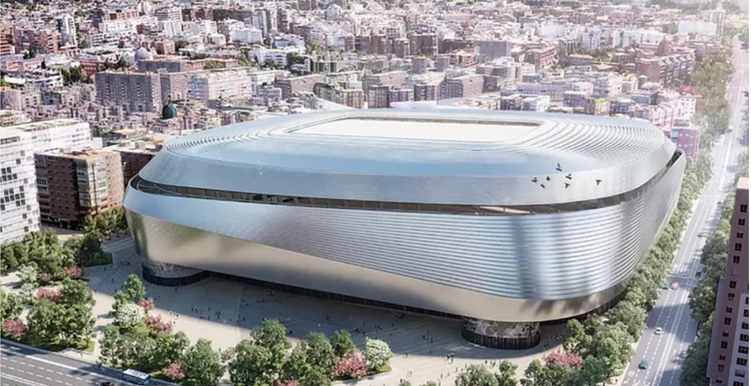 El nuevo Bernabéu, cada vez más cerca de su forma final