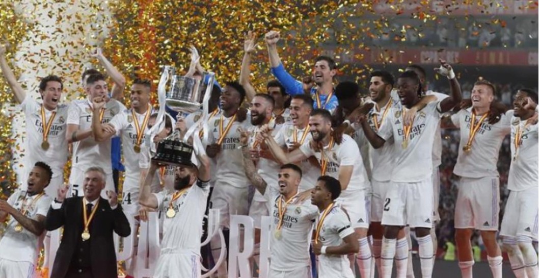 El Real Madrid ganó la Copa del Rey con una felicitación 'especial'
