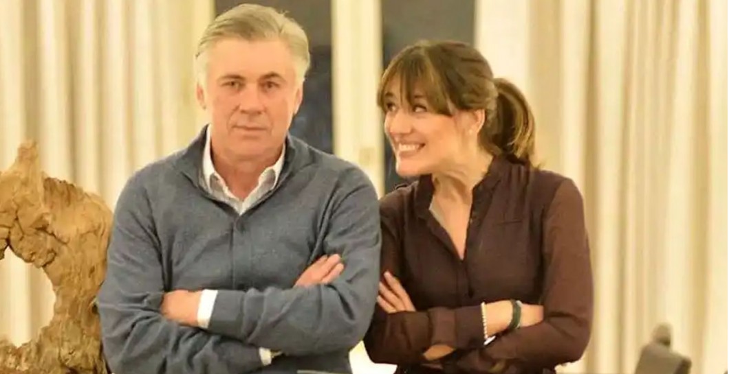 Katia y Ancelotti