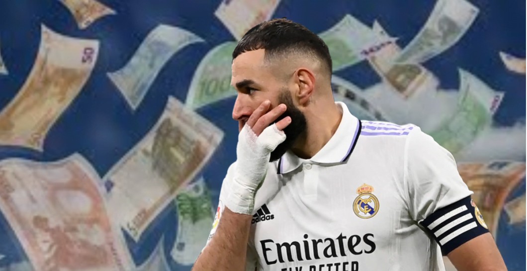 Karim Benzema podría marcharse del Real Madrid por mucho dinero