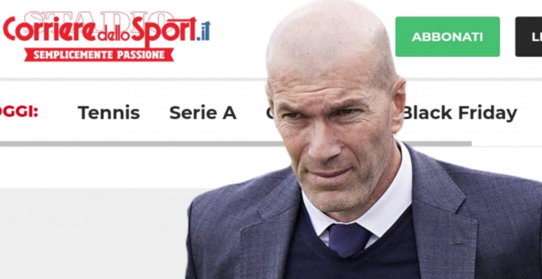 Zidane, Il Corriere
