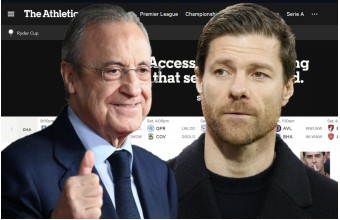 'The Athletic' profundiza en el pacto Xabi Alonso-Florentino Pérez