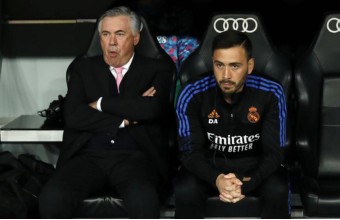 Carlo Ancelotti y Davide Ancelotti
