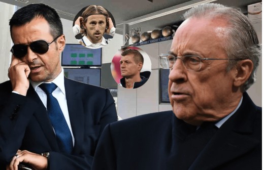 Jorge Mendes presenta a Florentino Pérez una alternativa a Kroos y Modric