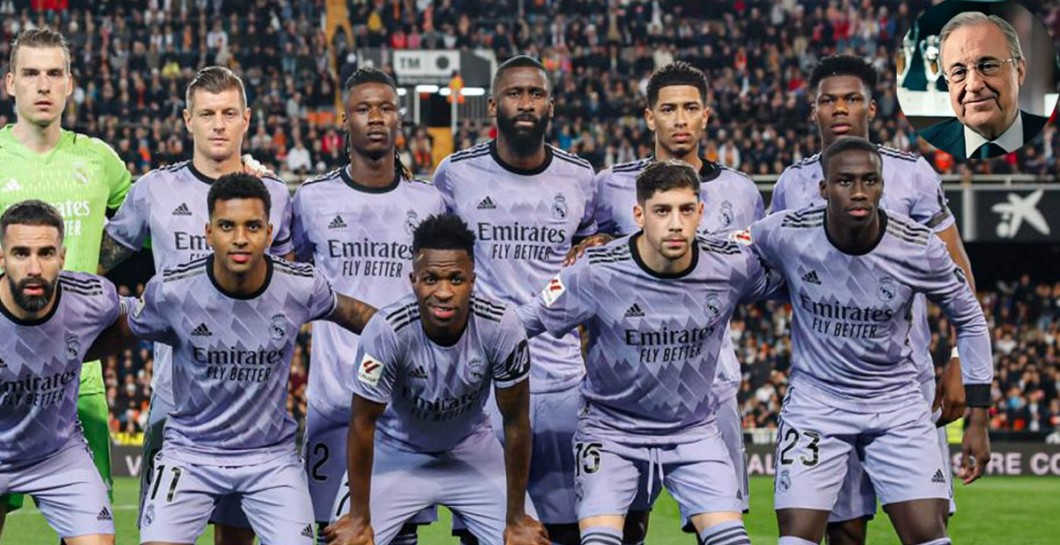 Once del Real Madrid y Florentino 