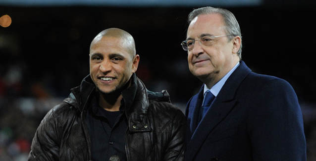Florentino y Roberto Carlos