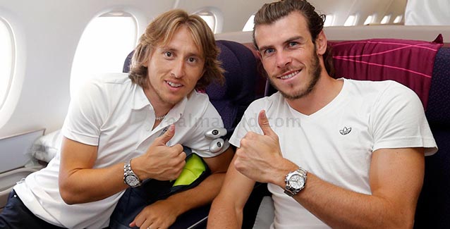 Modric y Gareth Bale